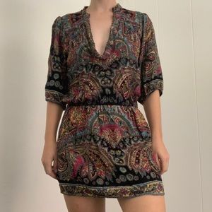 Paisley bohemian mini